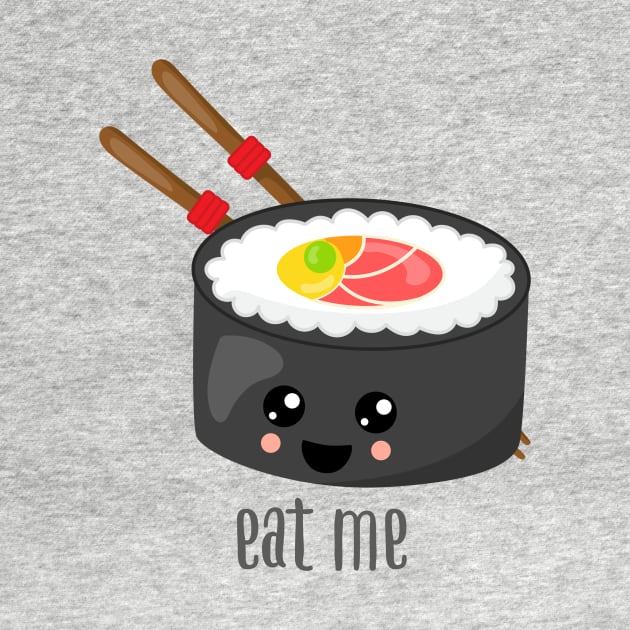 Eat Me Futo Maki Sushi by LittleBean